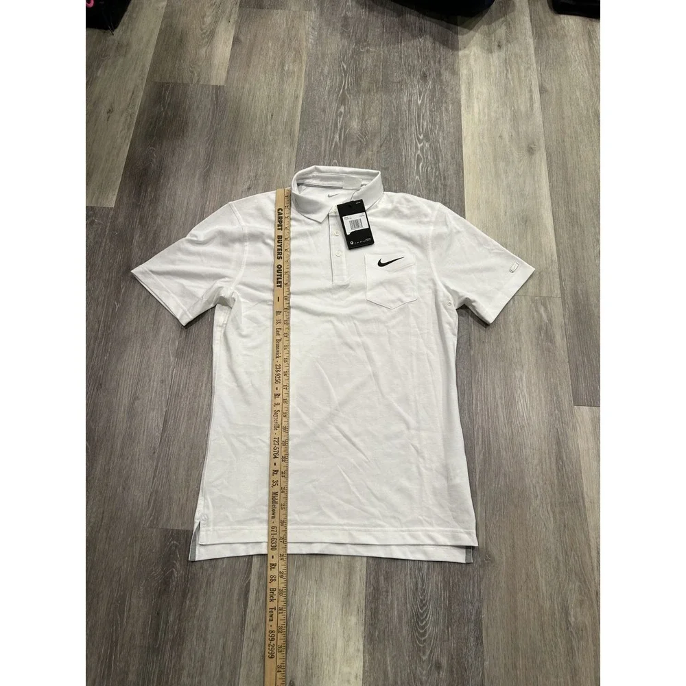 Nike Player Golf Polo Shirt ST Small Tall Standard Fit Dri Fit Pocket CU9860-100